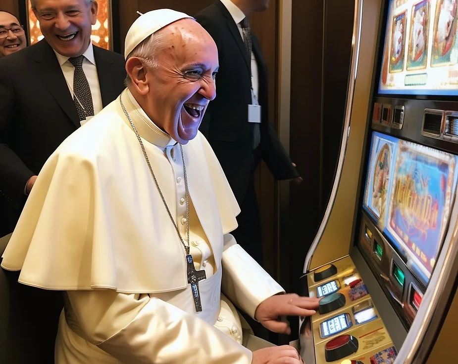 Pope Supports Gambling